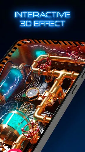 3D Wallpaper Steampunk Energy