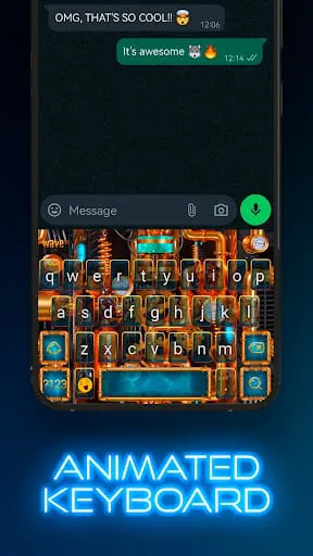 3D Wallpaper Steampunk Energy