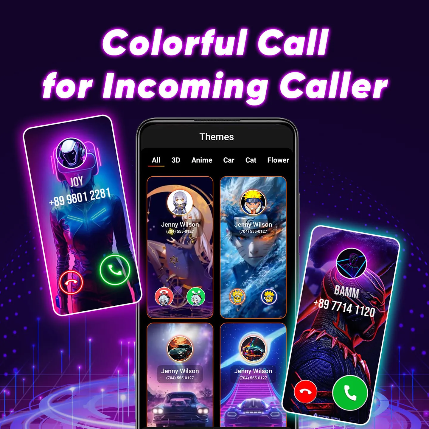 Color Phone Call Screen App