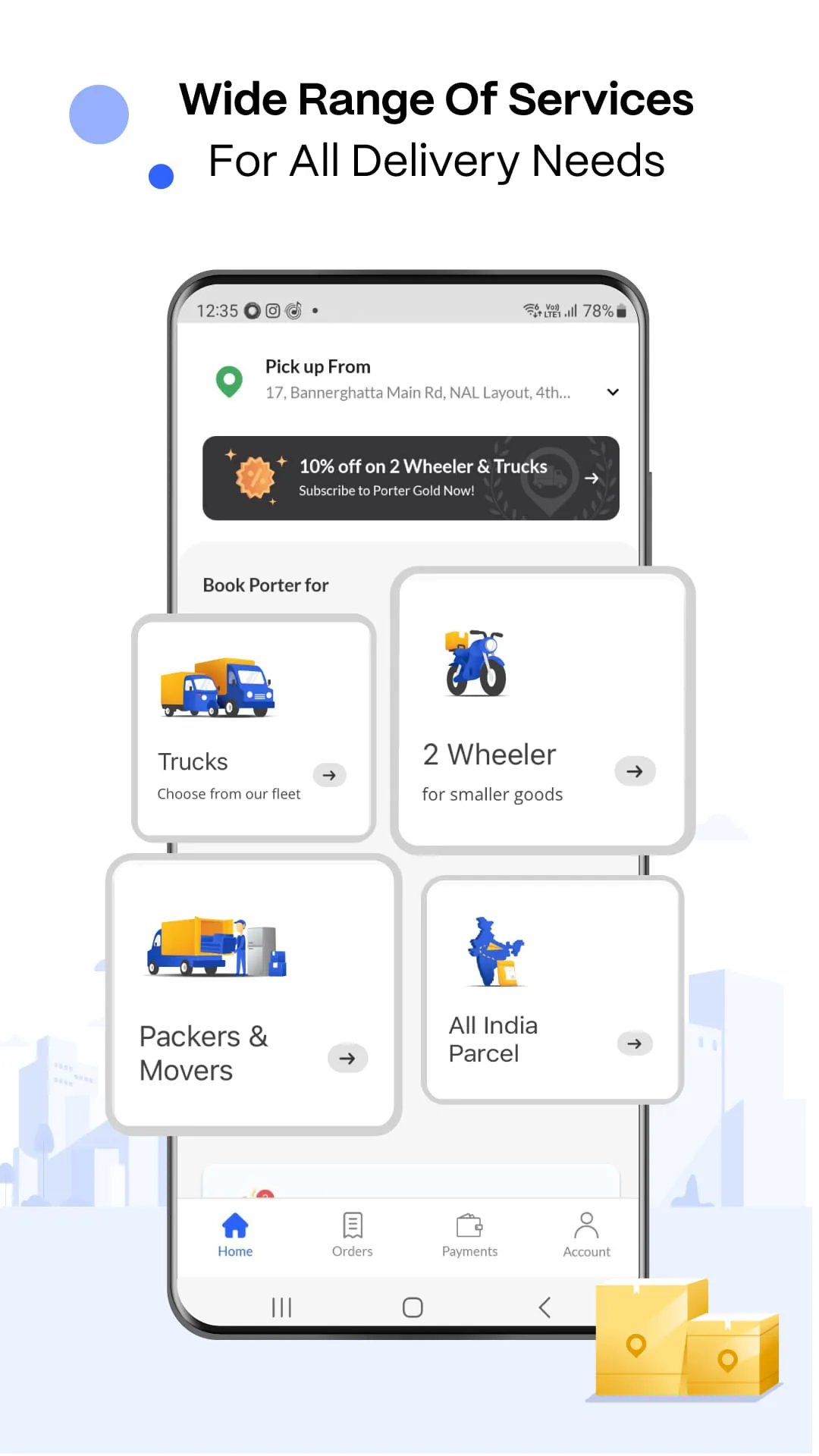 Porter - Online Delivery App