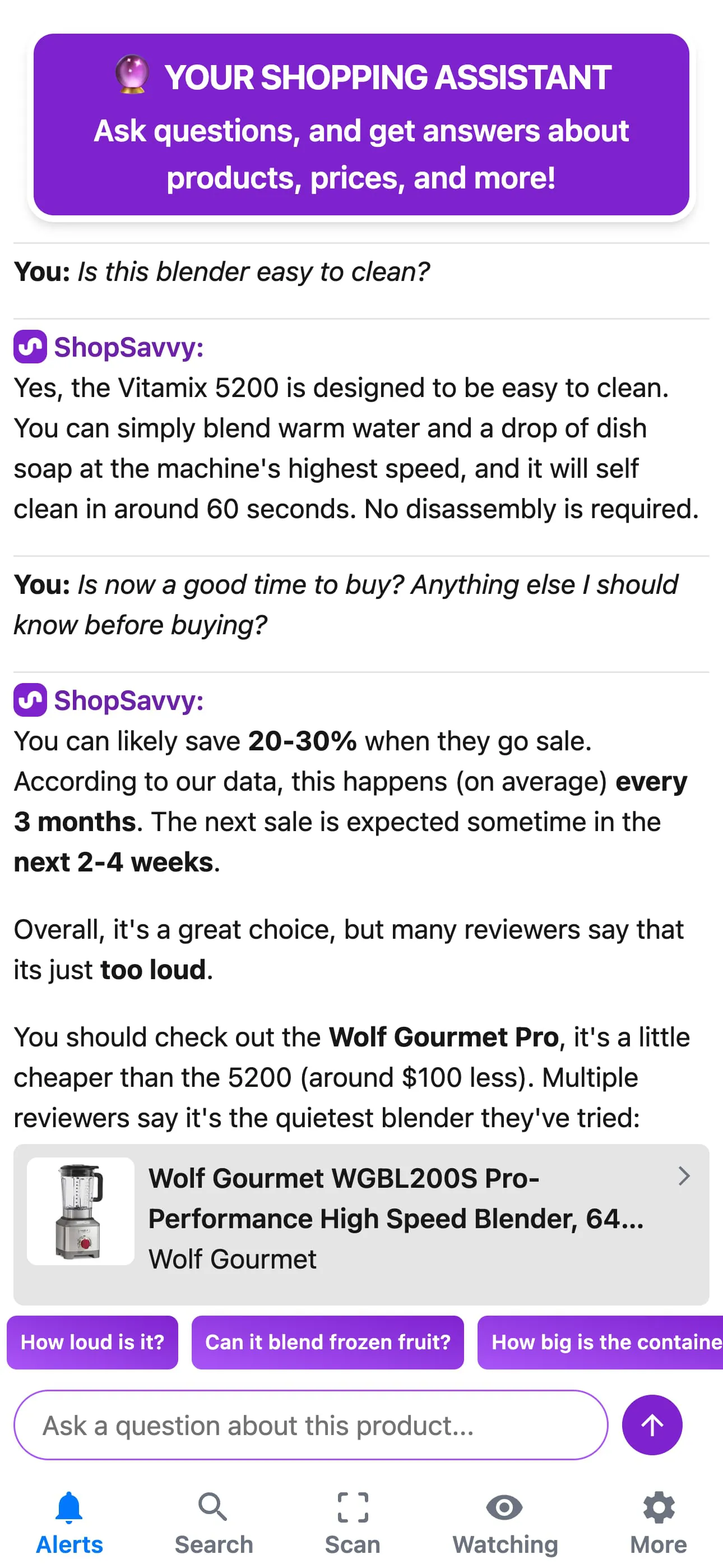 ShopSavvy - Shopping Assistant