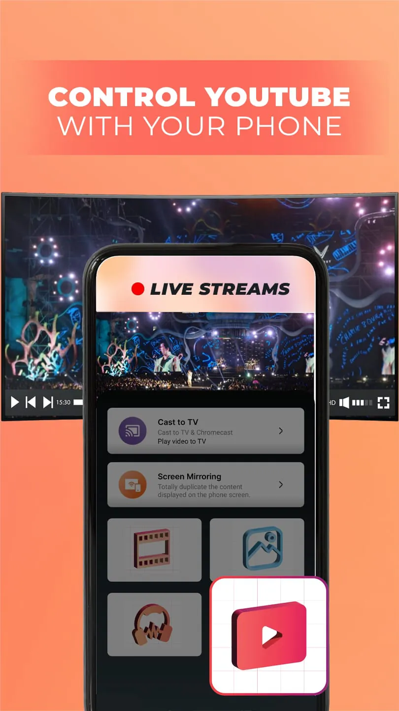Smart TV Cast: Screen Share
