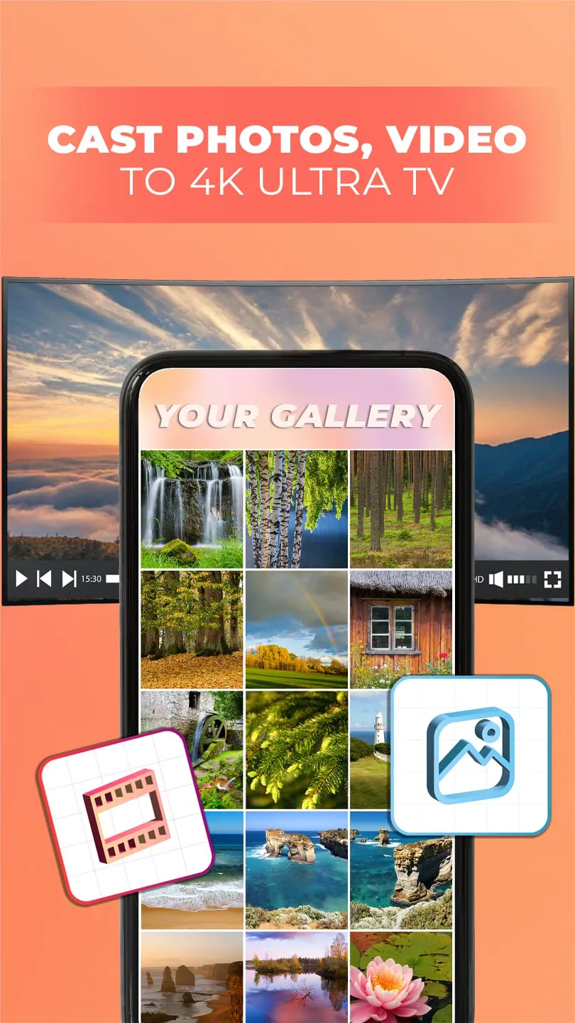 Smart TV Cast: Screen Share