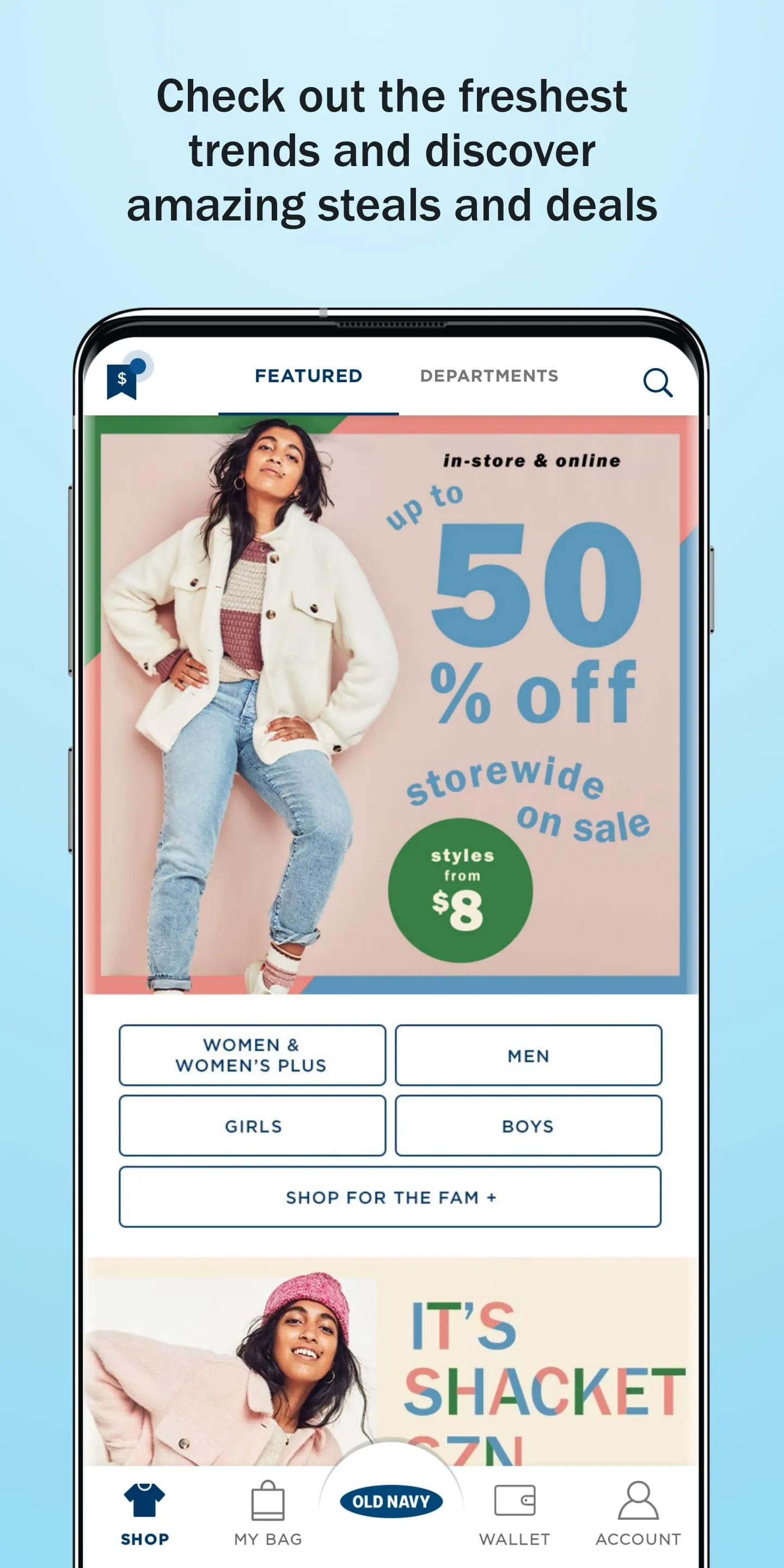 Old Navy: Fashion at a Value!