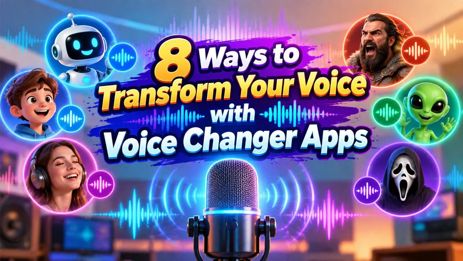 8 Ways to Transform Your Voice with Voice Changer Apps
