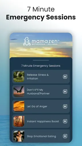 MamaZen: Mindful Parenting App