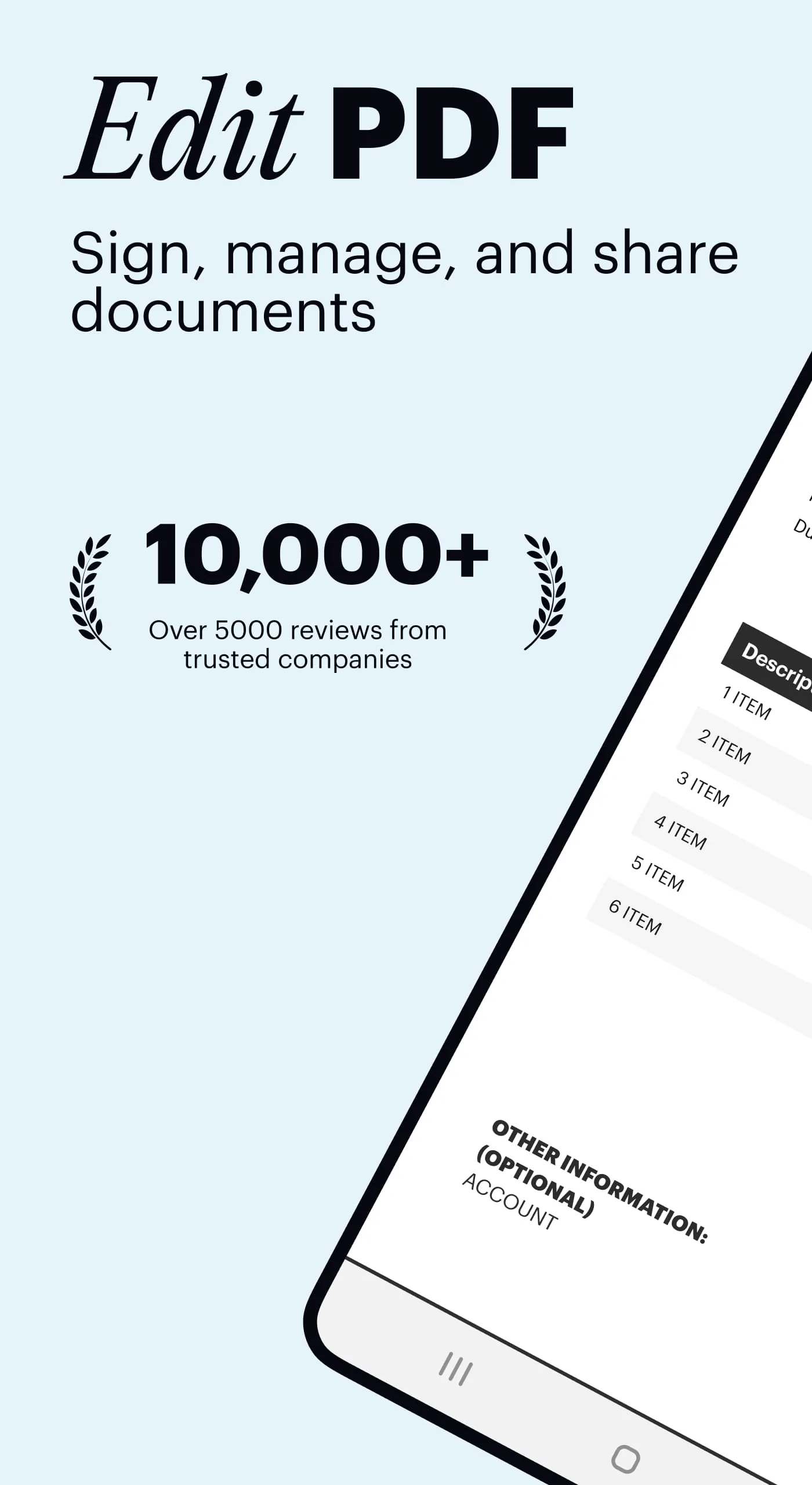 pdfFiller Edit, fill, sign PDF