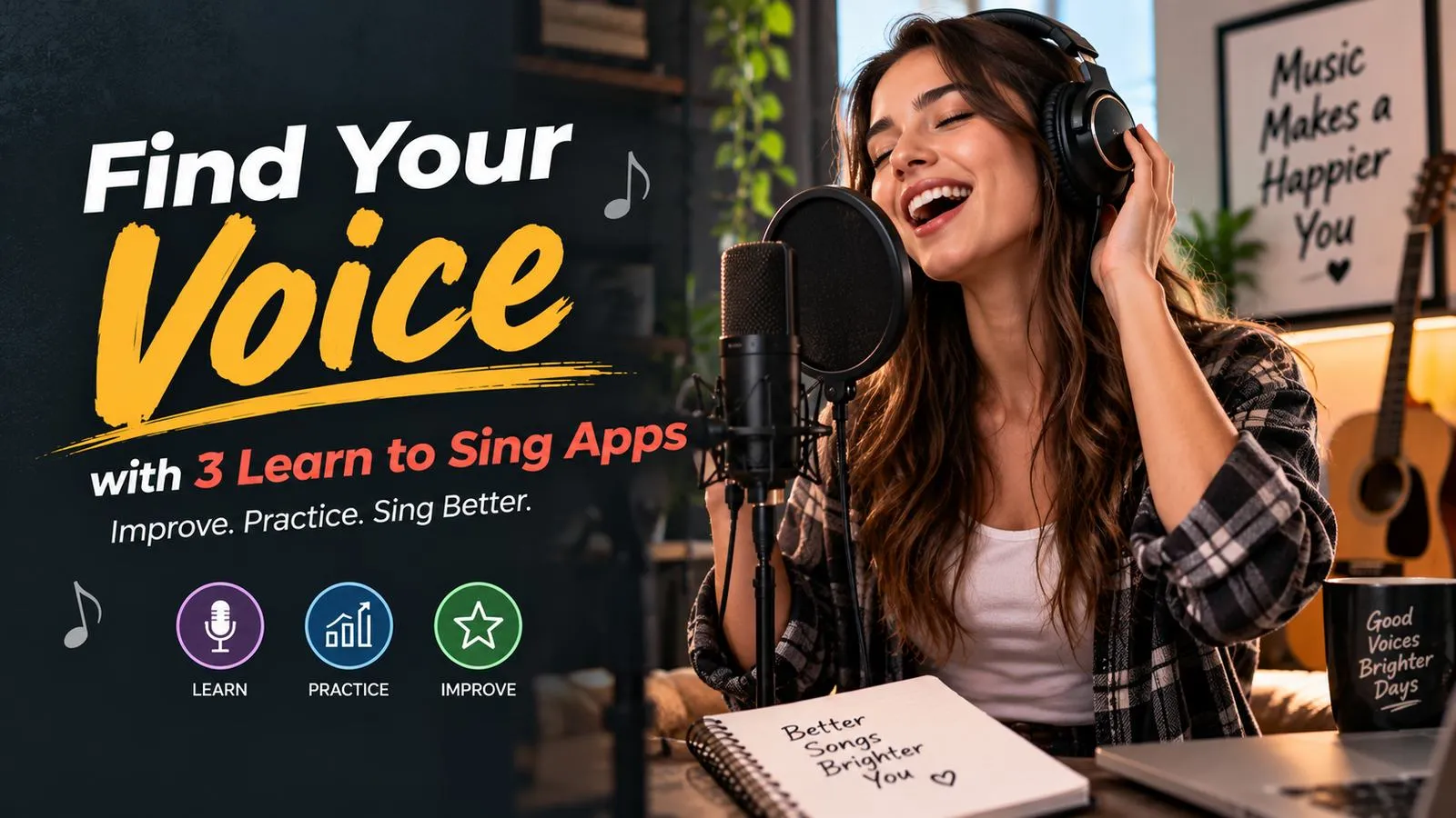 Top 3 Learn to Sing Apps - Find Your Voice & Improve Your Skills