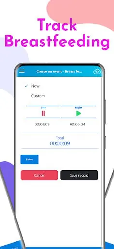 Baby Care-Baby Feeding Tracker
