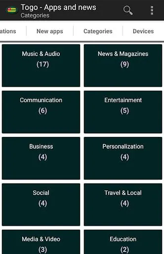 Togo apps