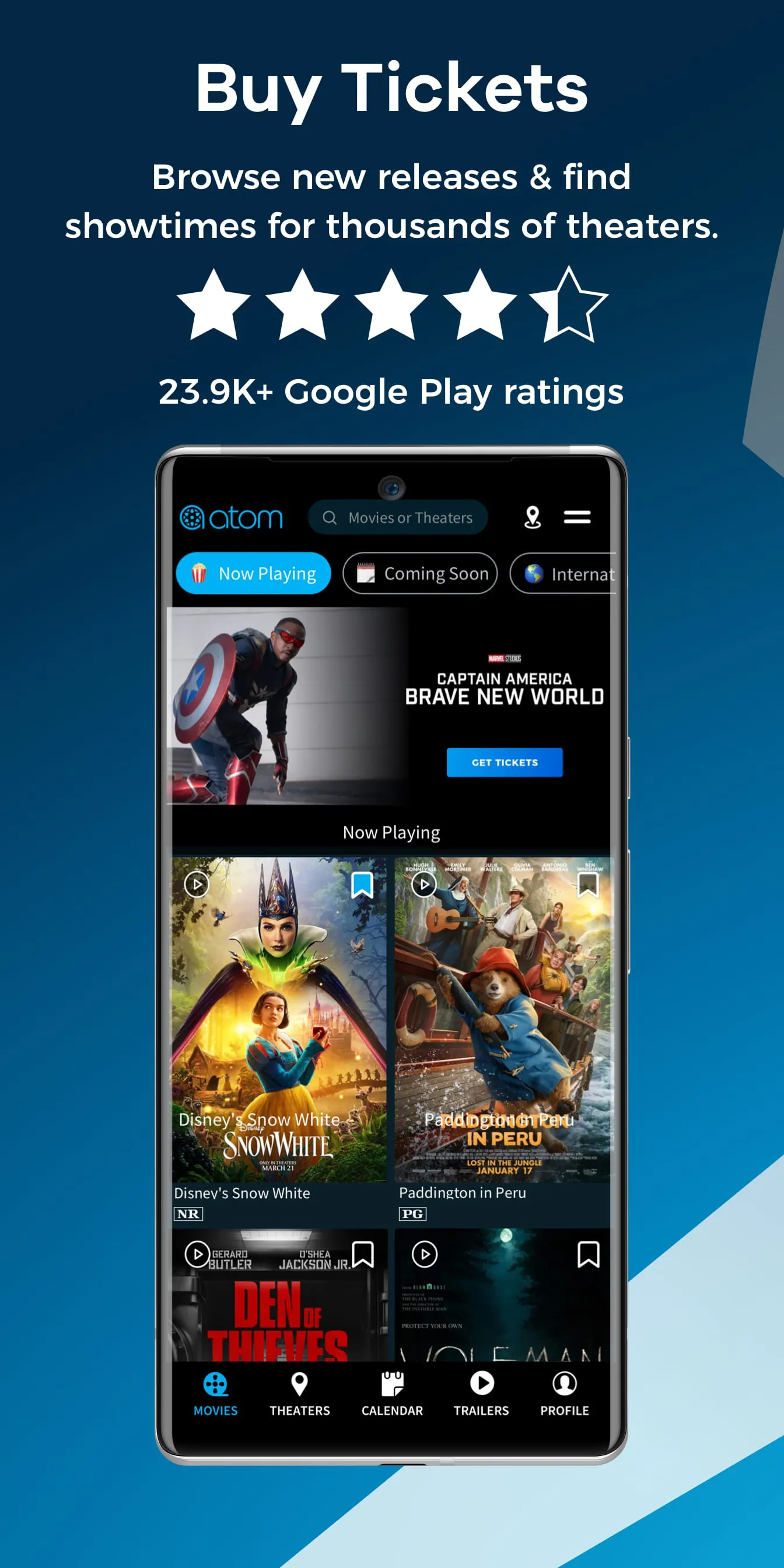 Atom - Movie Tickets & Times