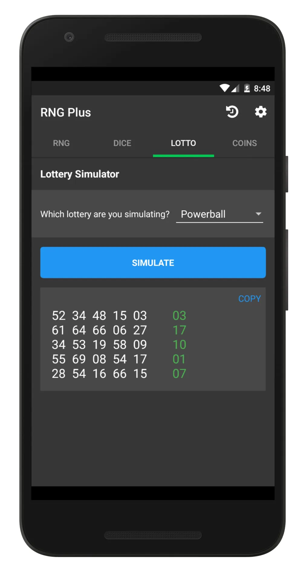 Random Number Generator Plus