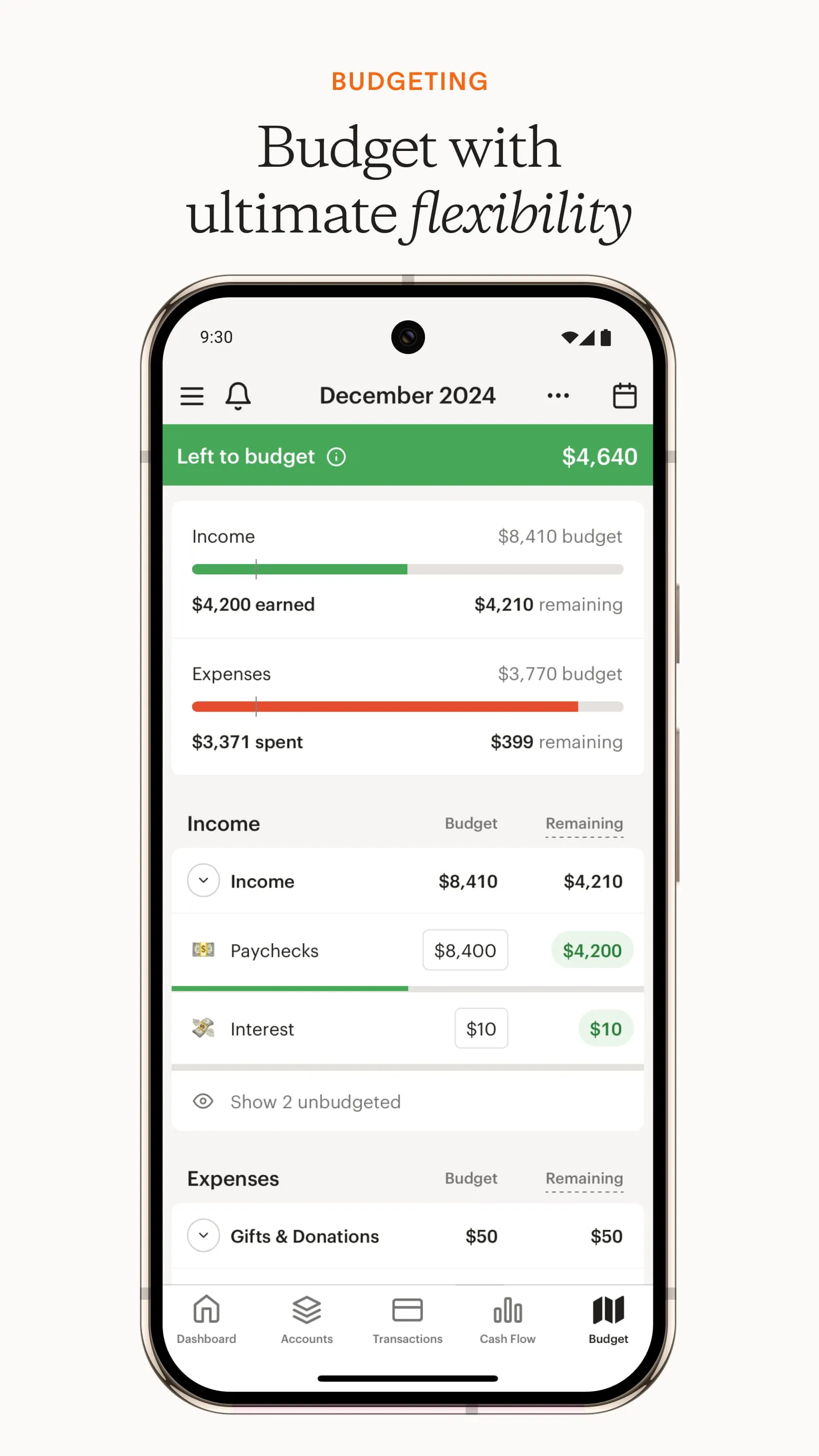 Monarch: Budget & Track Money