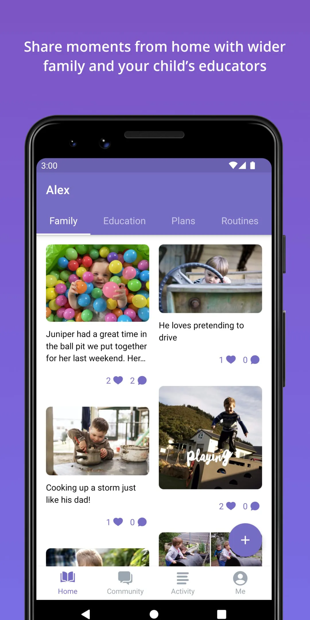 Storypark for Families