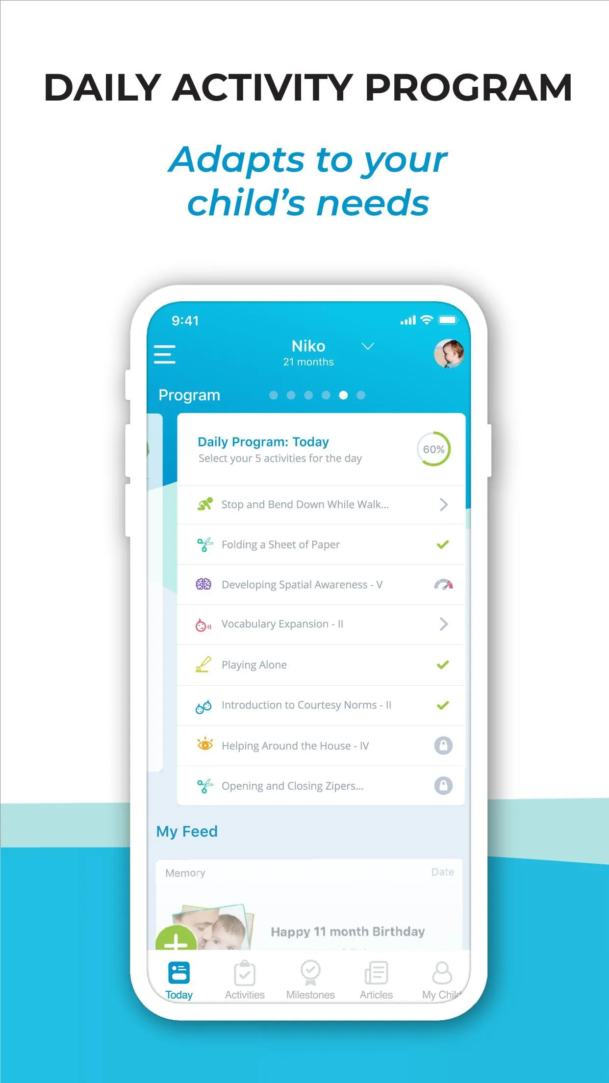 BabySparks - Development Activ