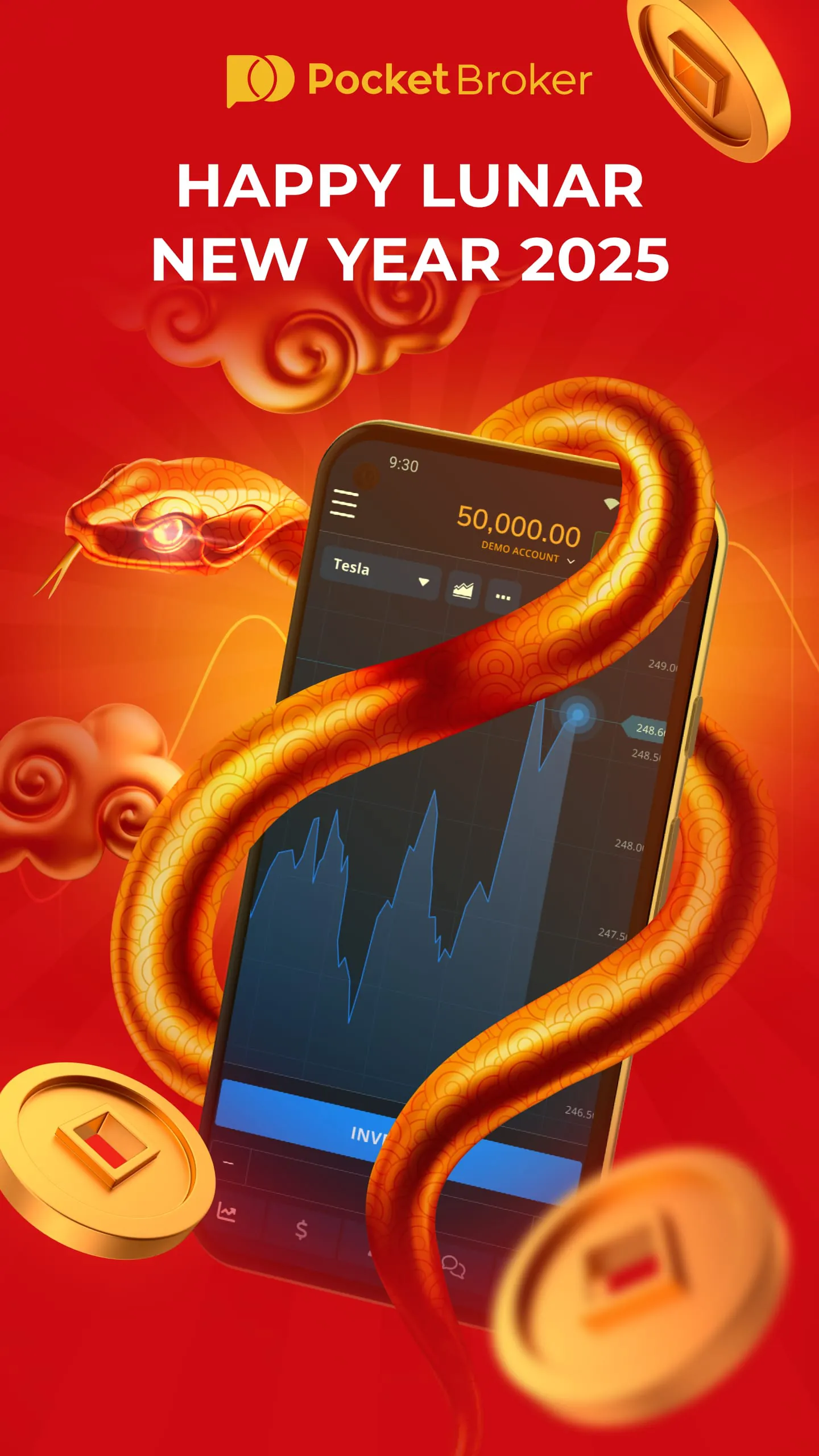 Pocket Broker - trading