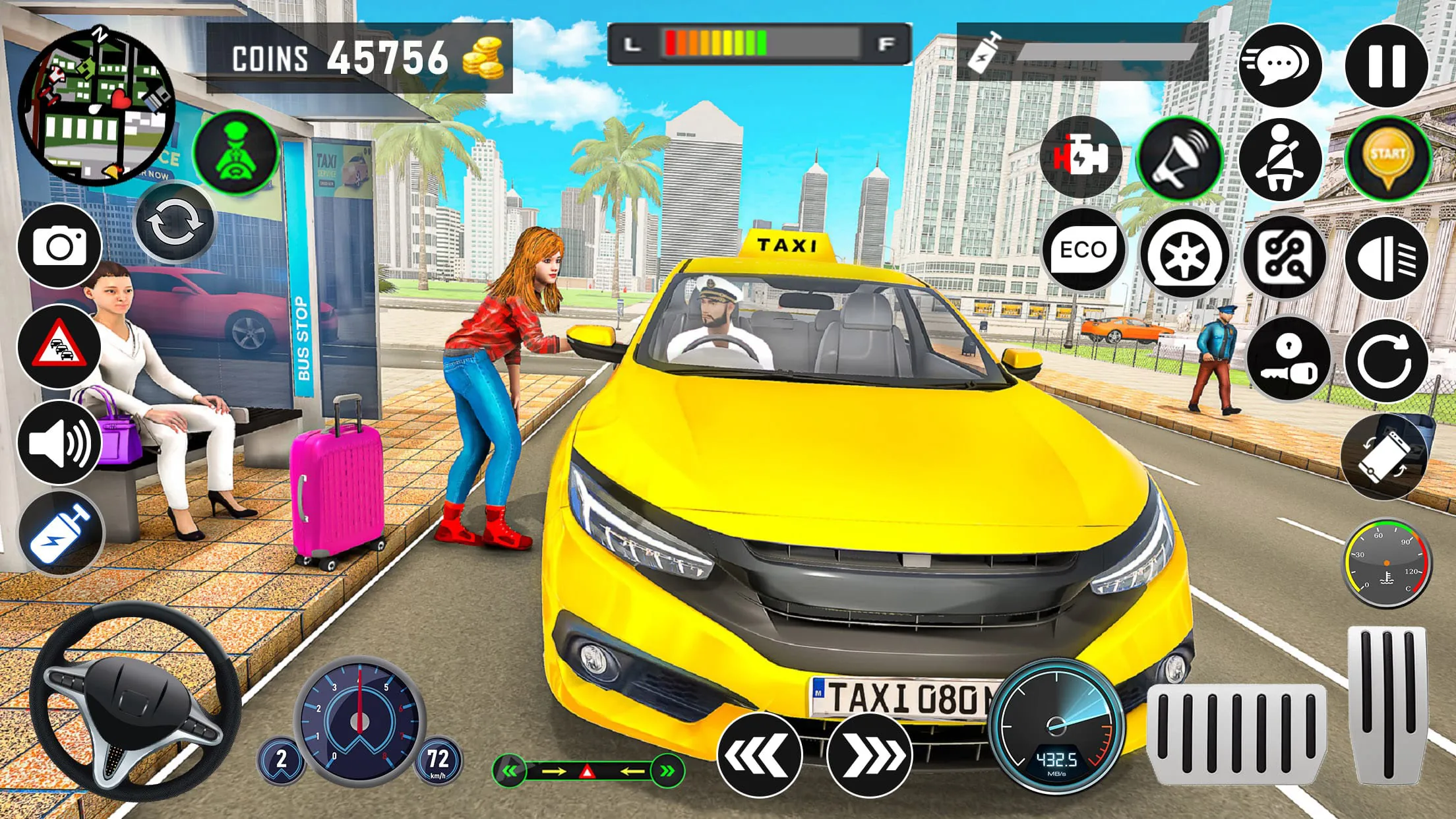 Crazy Taxi Driver: Taxi Game