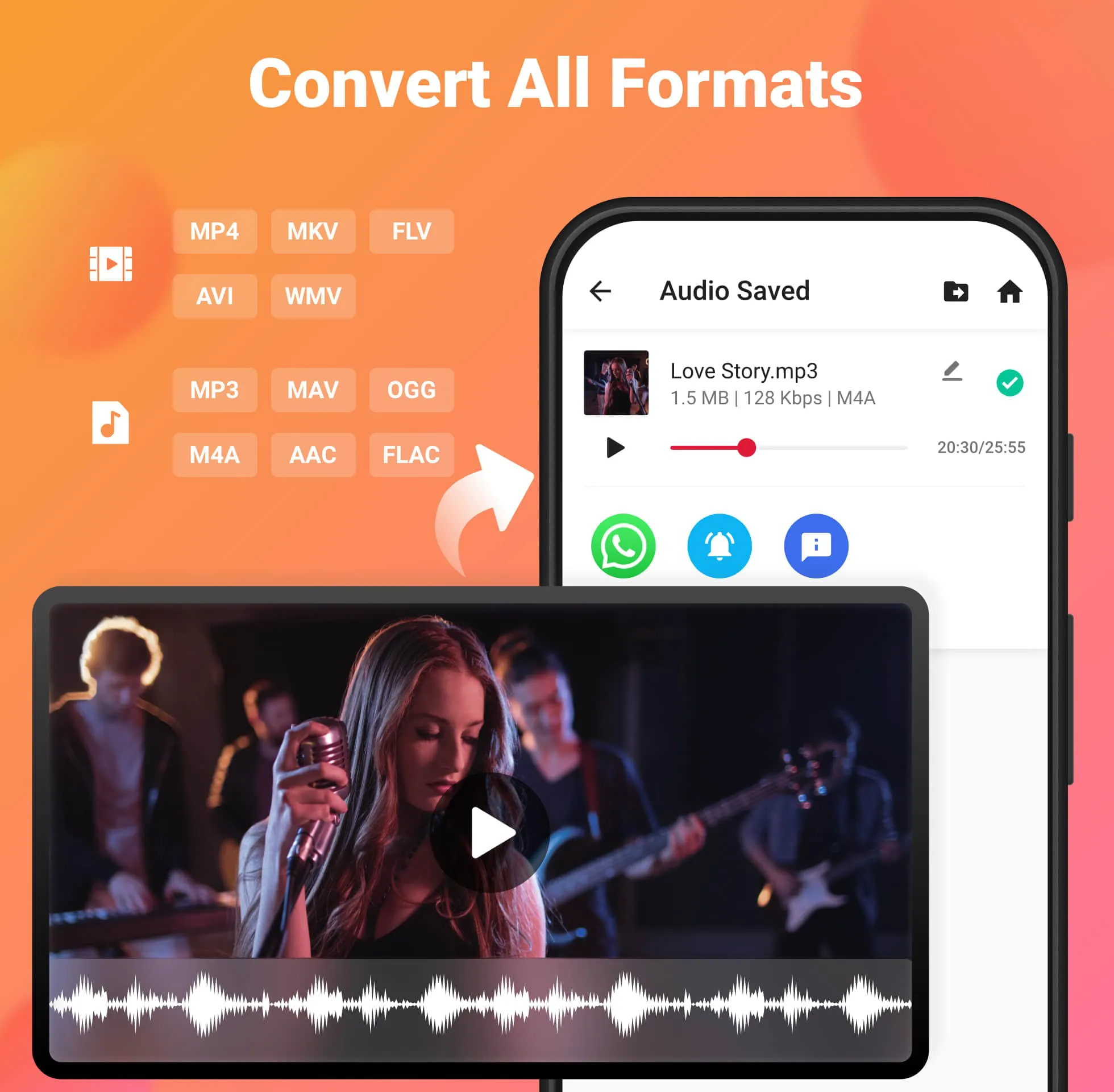 Video to MP3 - Video to Audio