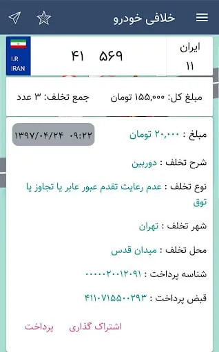 Violation of cars & motorcycle