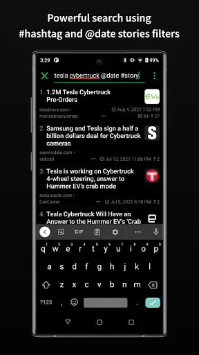HACK for Hacker News Tech