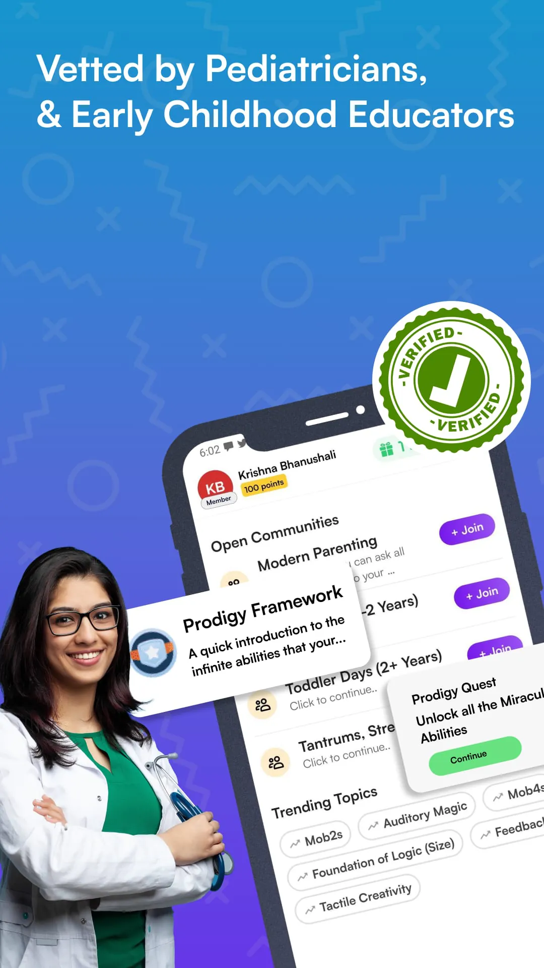 Prodigy Baby - Parenting App