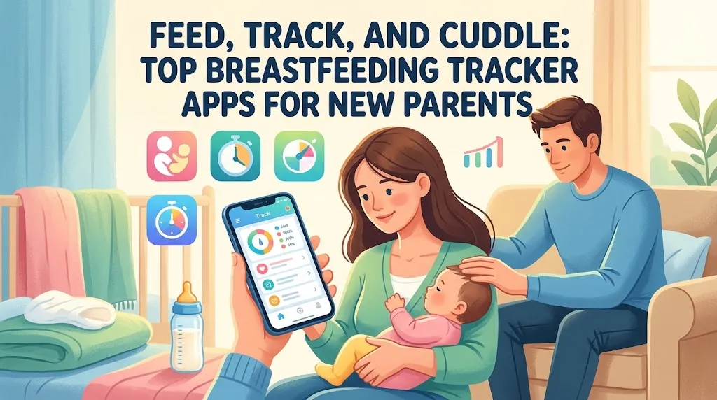 Feed, Track, and Cuddle: Top Breastfeeding Tracker Apps for New Parents