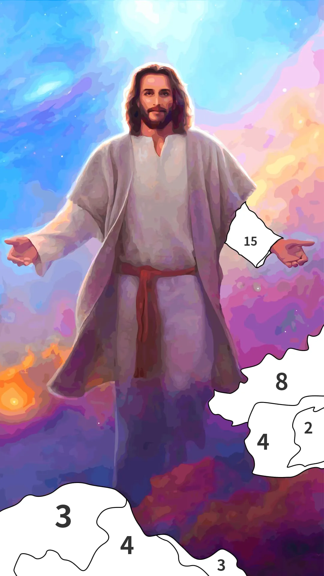 Jesus Coloring Book Color Game