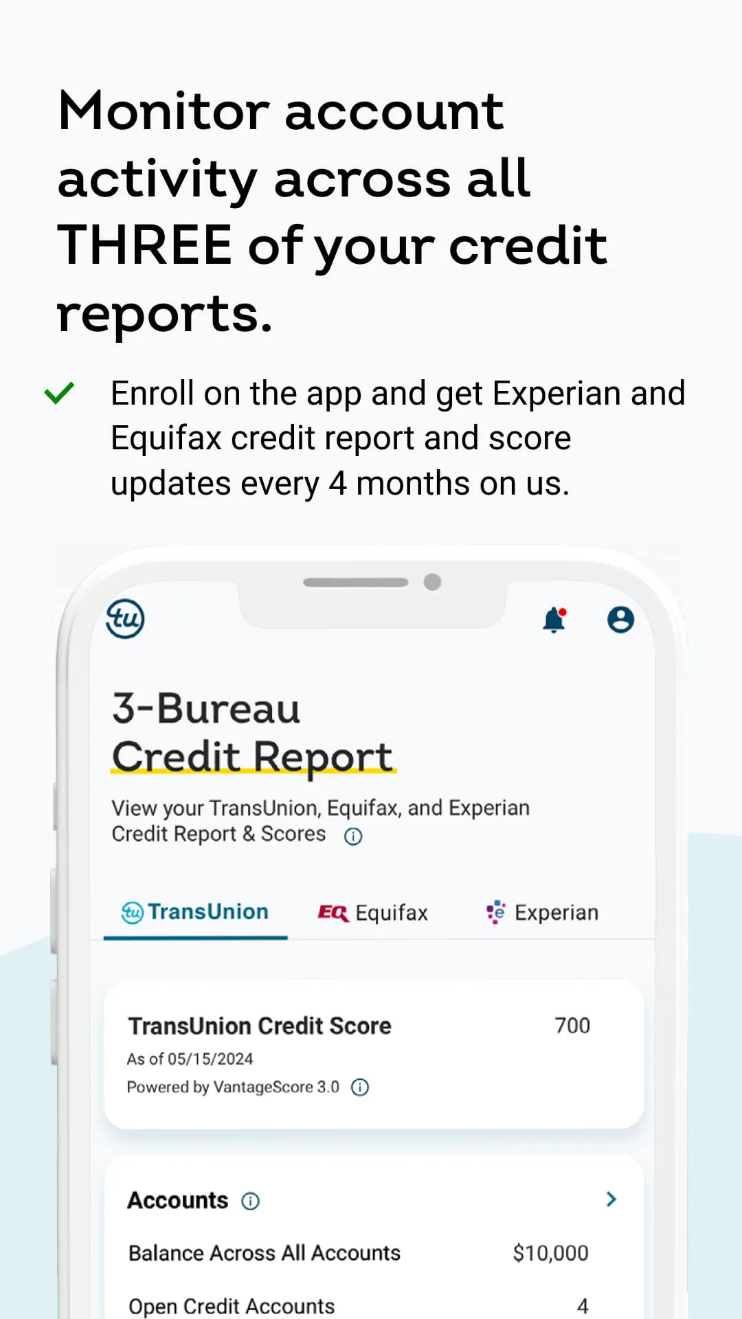 TransUnion: Credit Monitoring