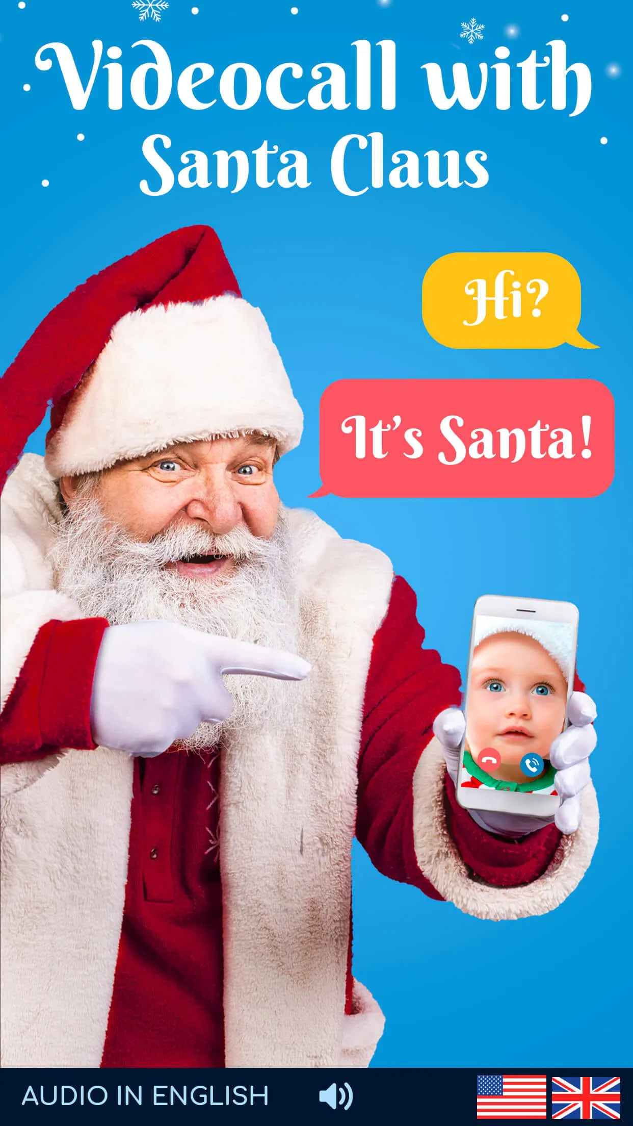 Speak to Santa Claus Christmas