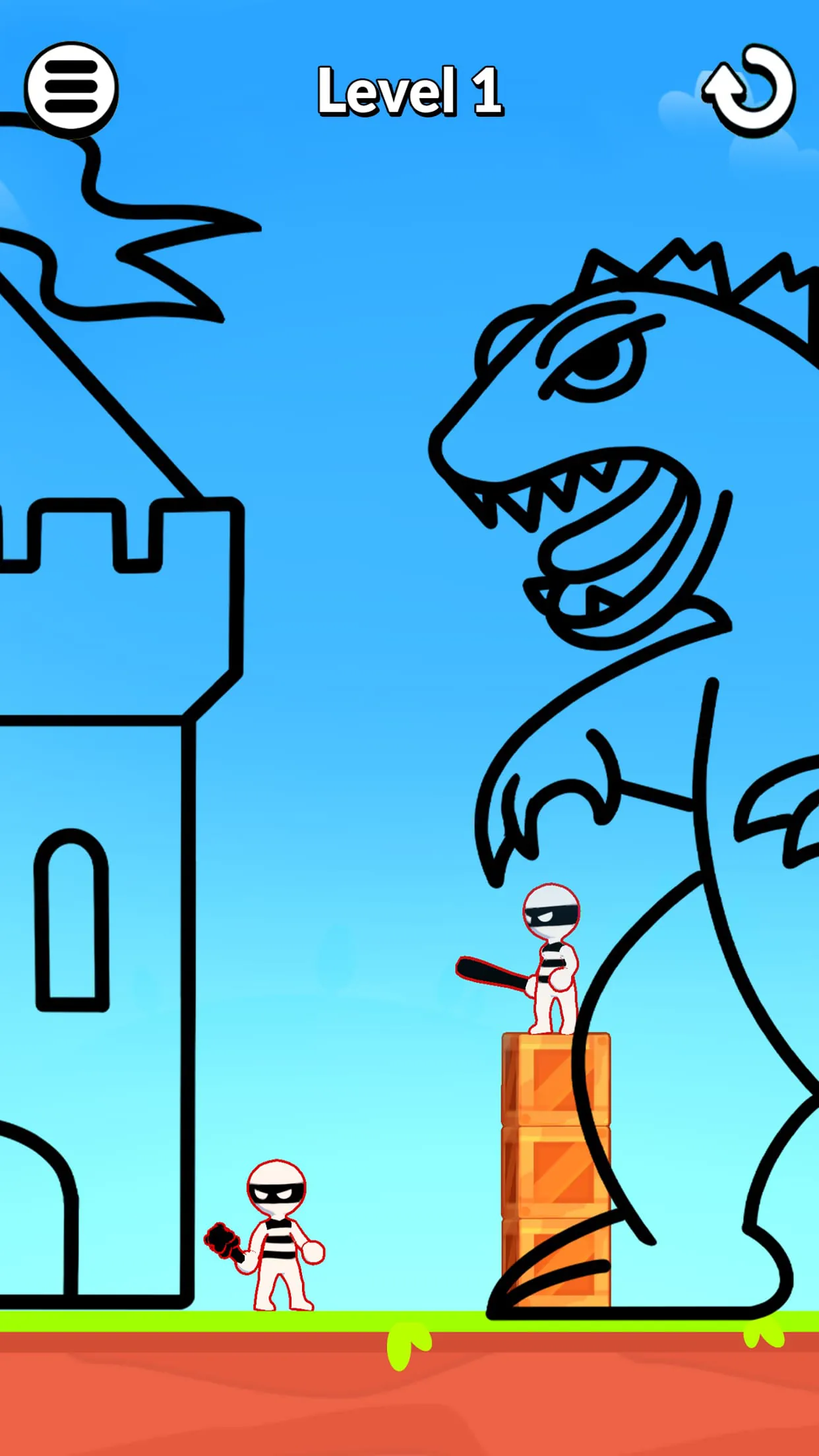 Draw Hero 3D: Draw Your Weapon