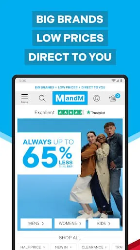 MandM - Big Brands, Low Prices