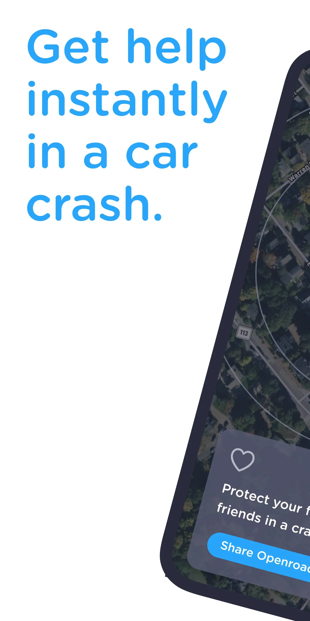 Openroad: Help in a Car Crash