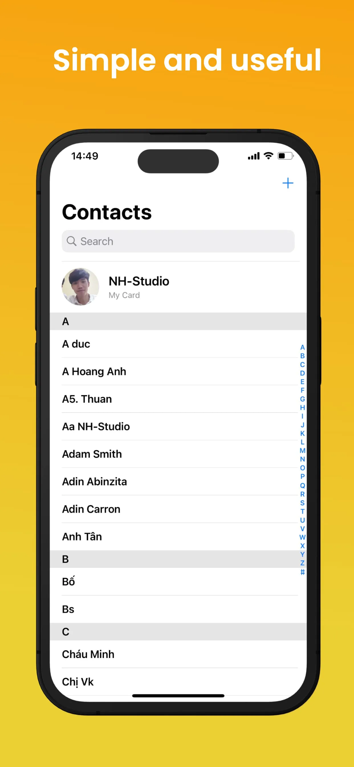 iContacts – OS 17 Contacts