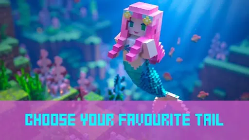 Mermaid for Minecraft PE MOD
