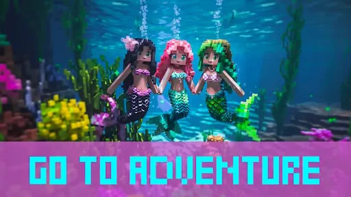 Mermaid for Minecraft PE MOD