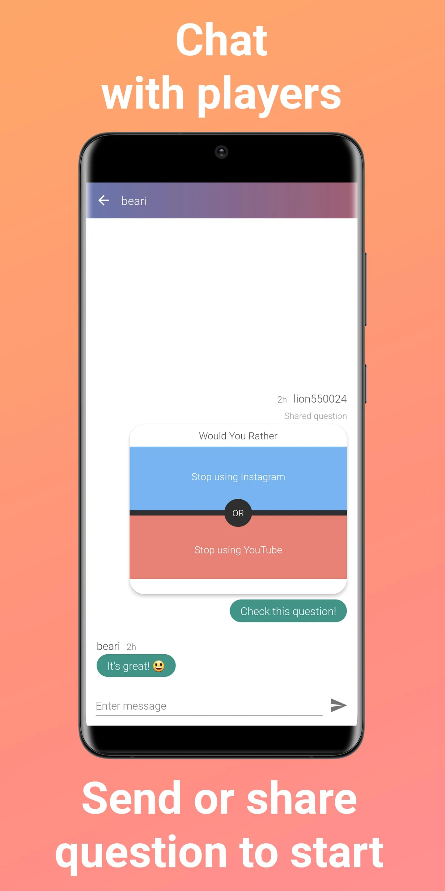 What Would You Rather Choose?
