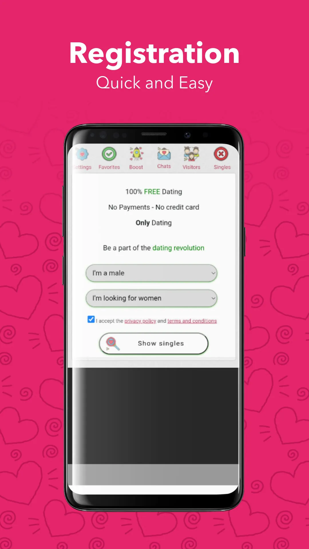 Dating App & Flirt Chat Meet