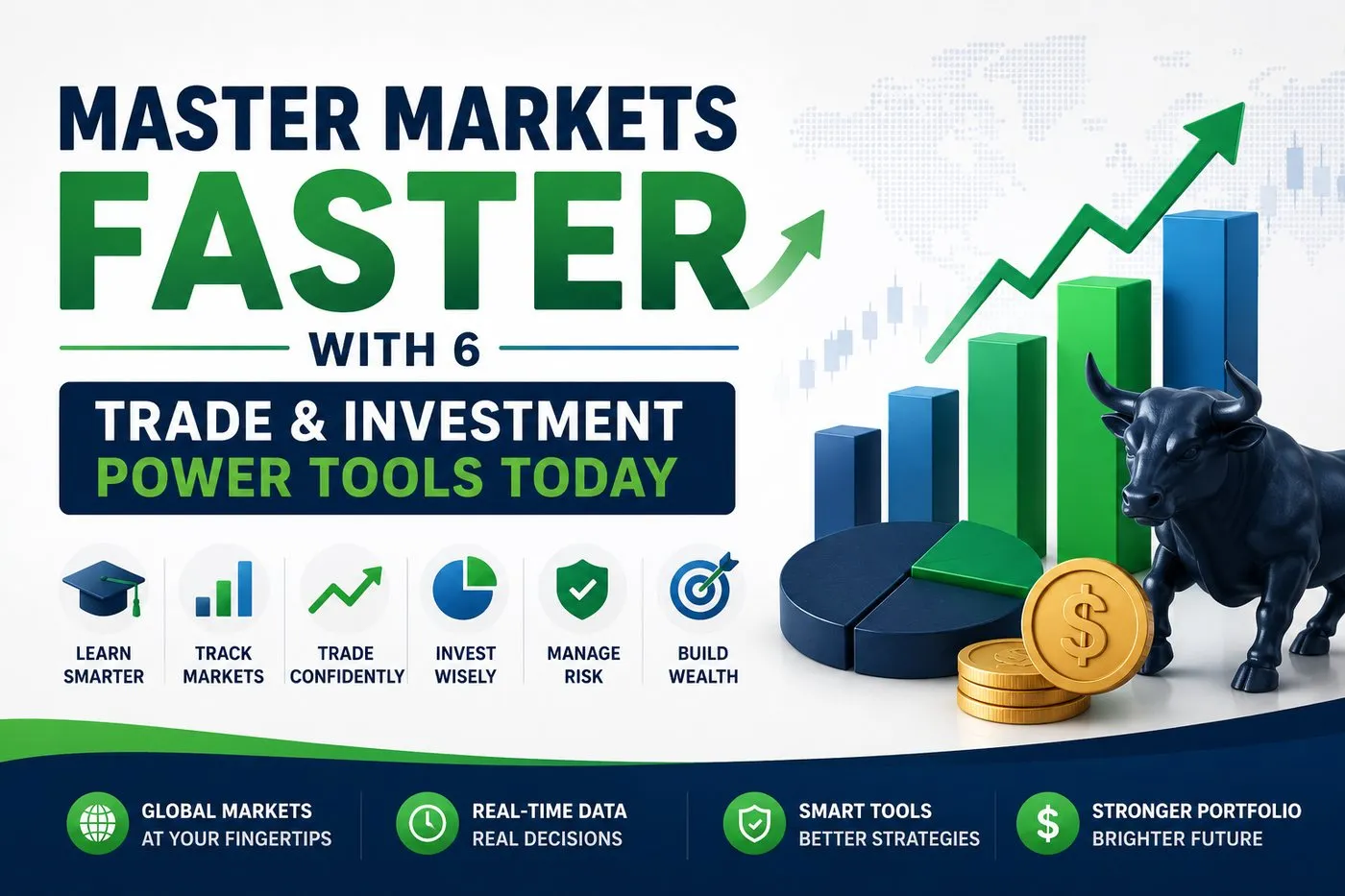 Master Markets Faster With 6 Trade & Investment Power Tools Today