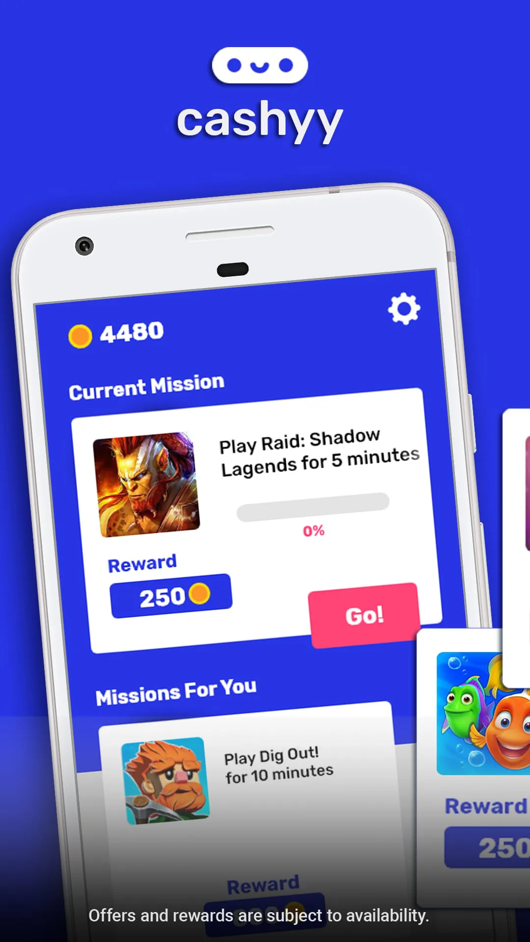 Cashyy - Play and win money