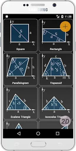 Geometryx: Geometry Calculator
