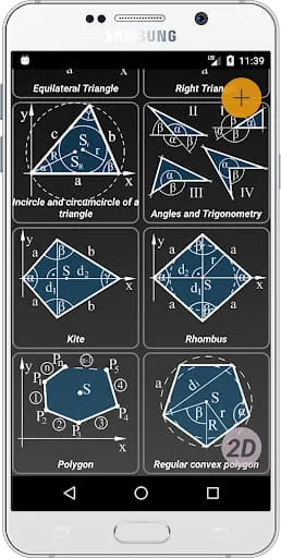 Geometryx: Geometry Calculator