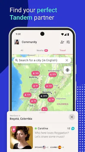 Tandem: Language exchange