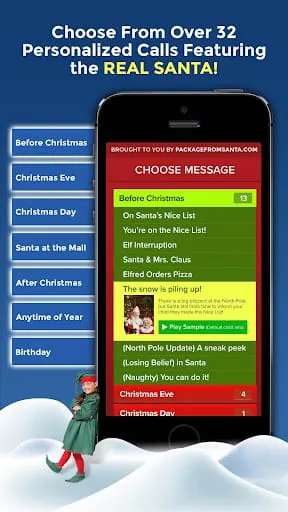 Personalized Call from Santa (