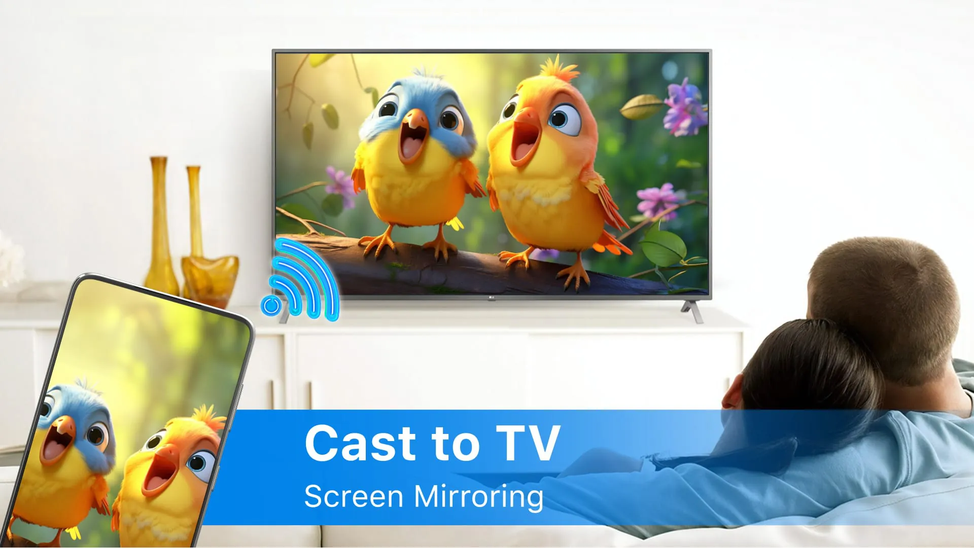 Cast to TV - Screen Mirroring