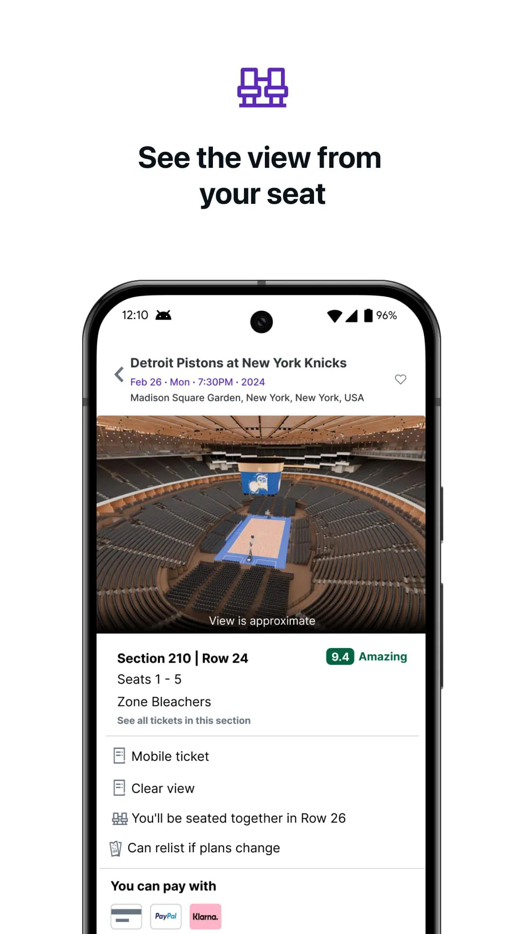 StubHub - Live Event Tickets