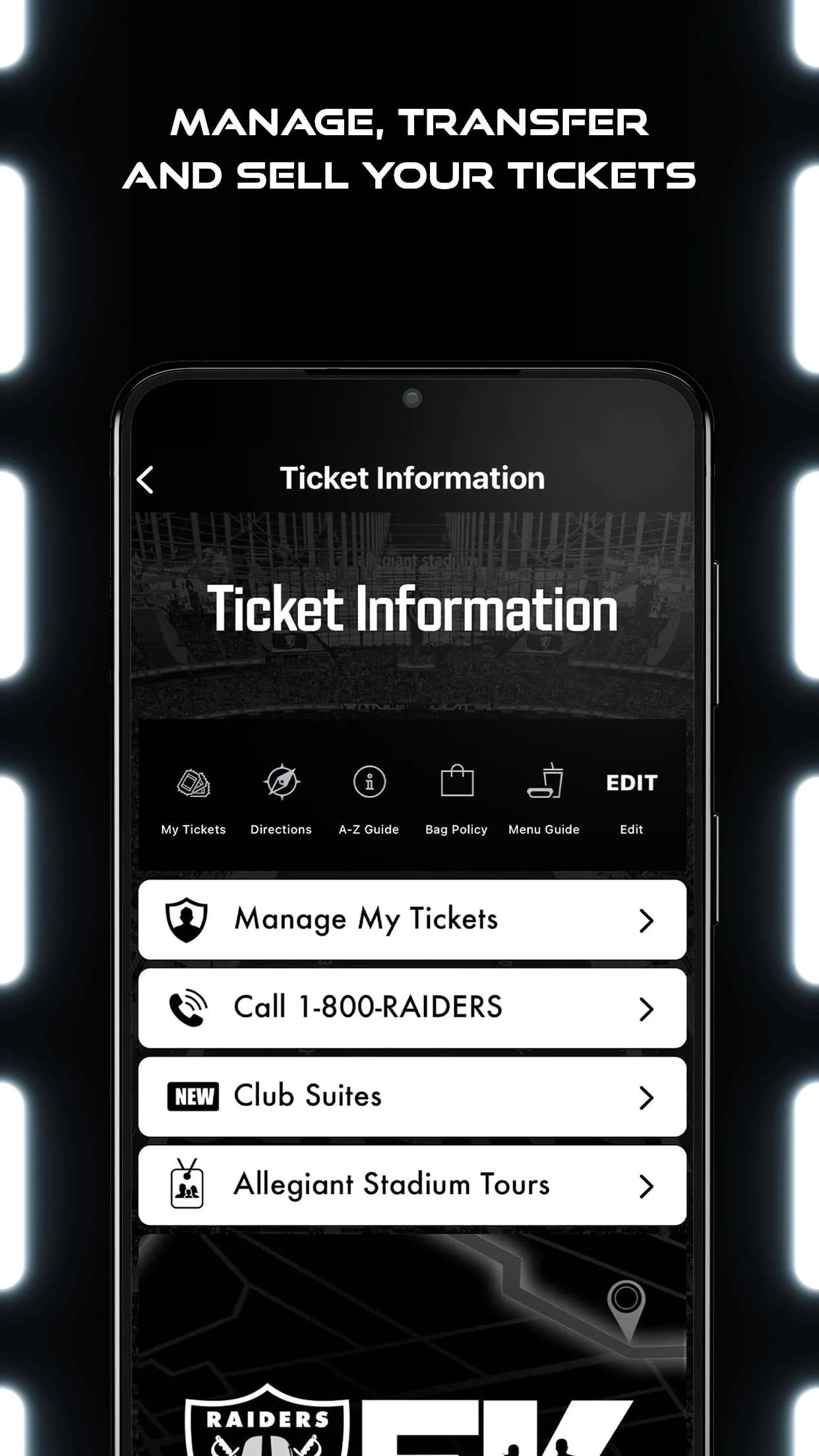 Raiders + Allegiant Stadium