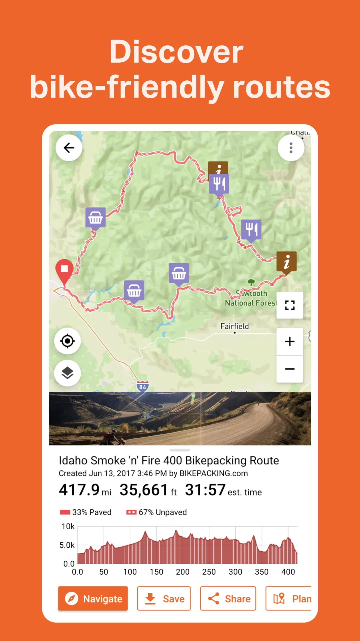Ride with GPS: Bike Navigation
