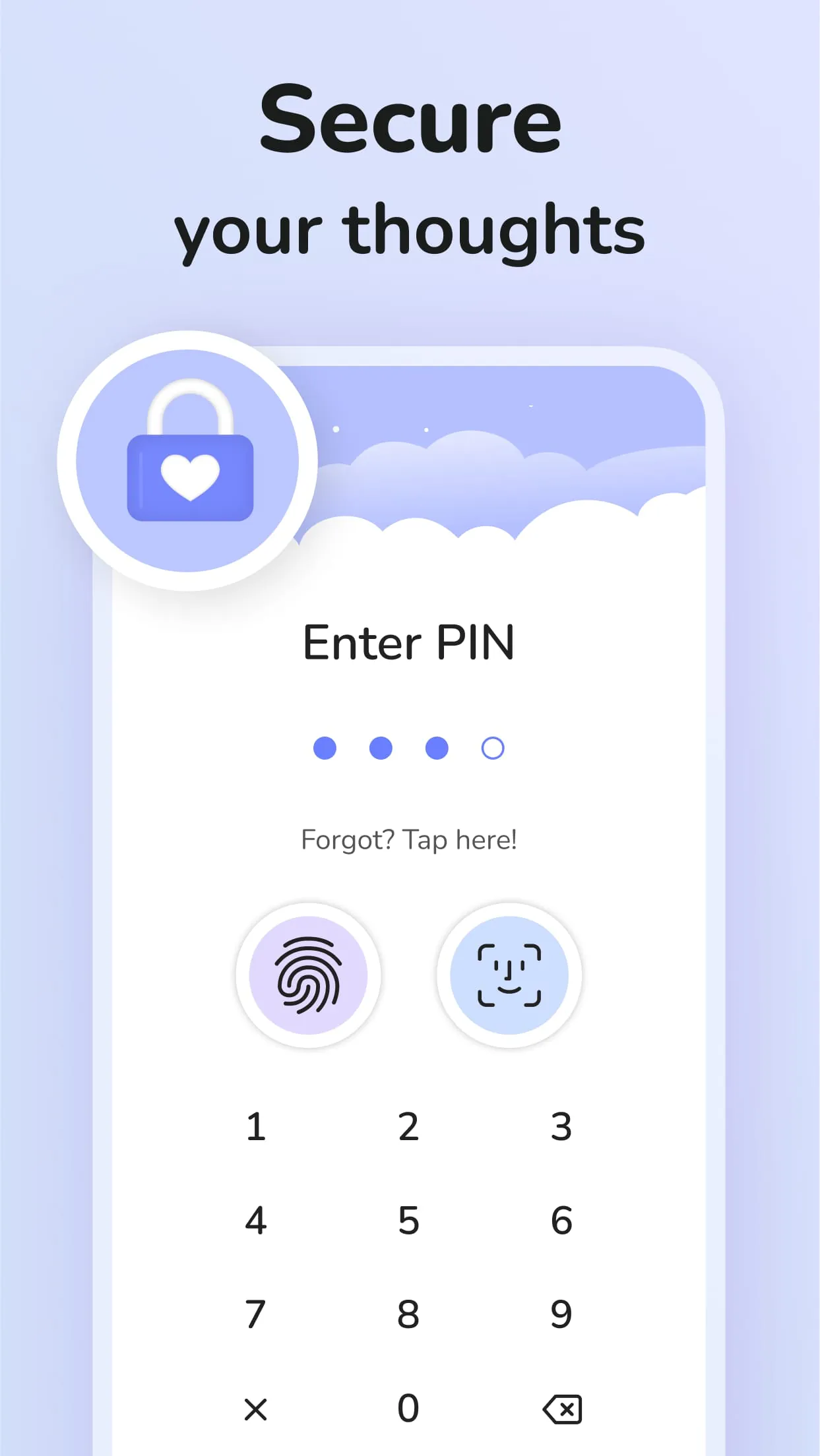 Daily Diary: Journal with Lock