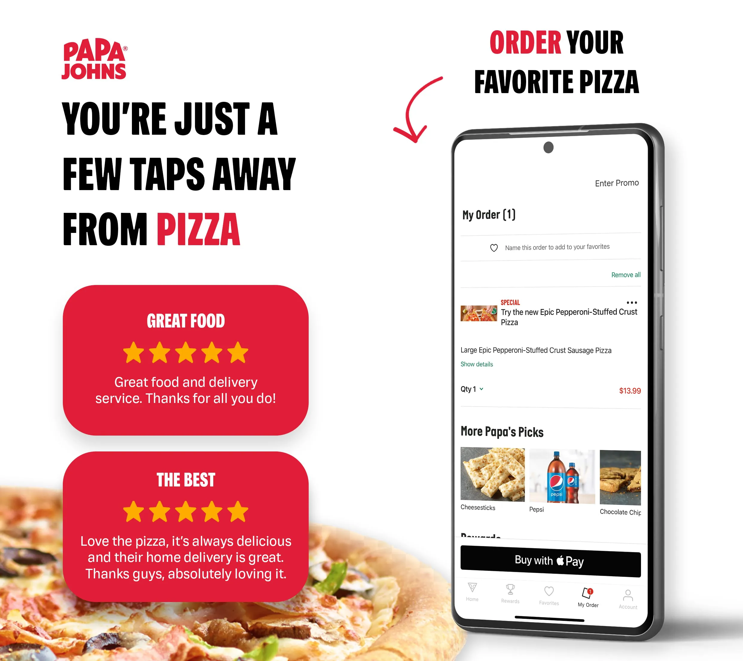 Papa Johns Pizza & Delivery