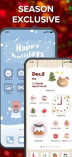 WidgetClub:Widget, Theme, Icon